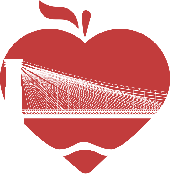 that's amore brooklyn bridge in apple new york logo