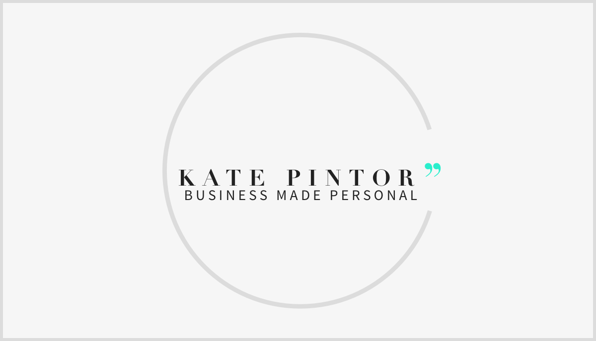 Kate Pintor Entrepreneurial Coach business card